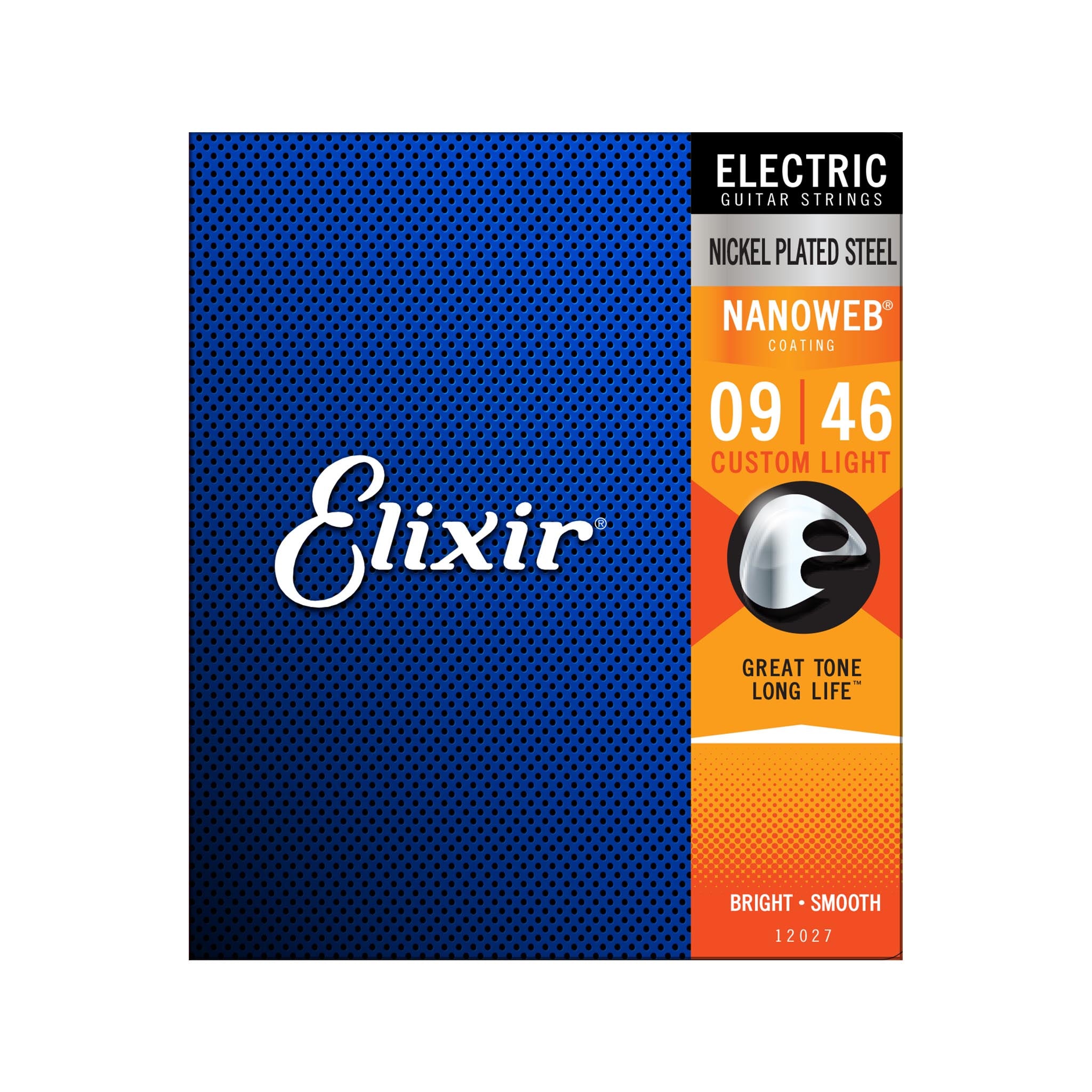 E20-12027_1539915970059 Elixir 12027 Nanoweb Electric Guitar Strings