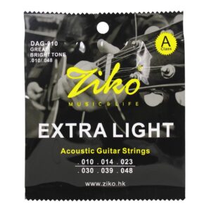 ZIKO Guitar String Extra Light Acoustic DAG-010